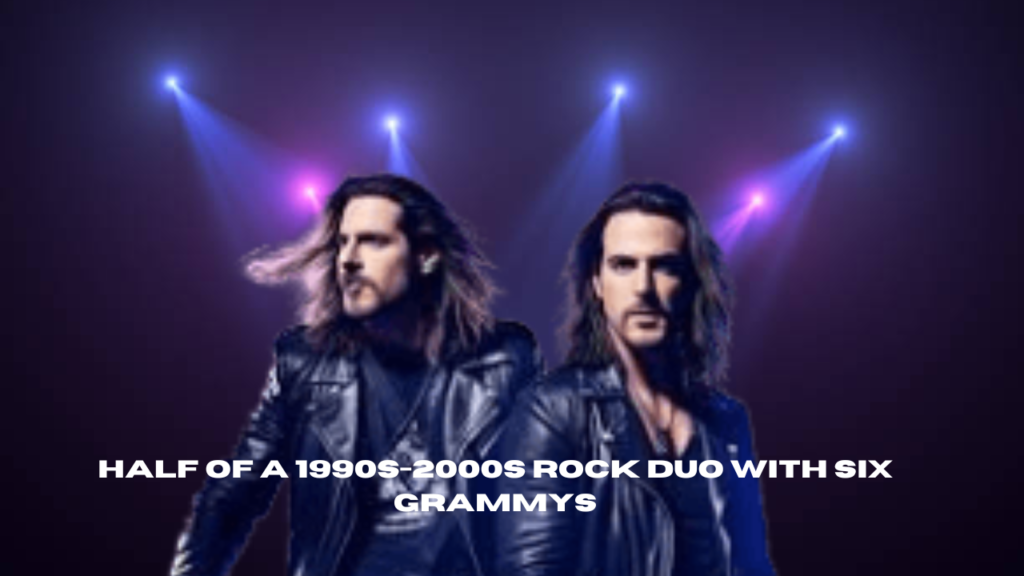 half of a 1990s-2000s rock duo with six grammys