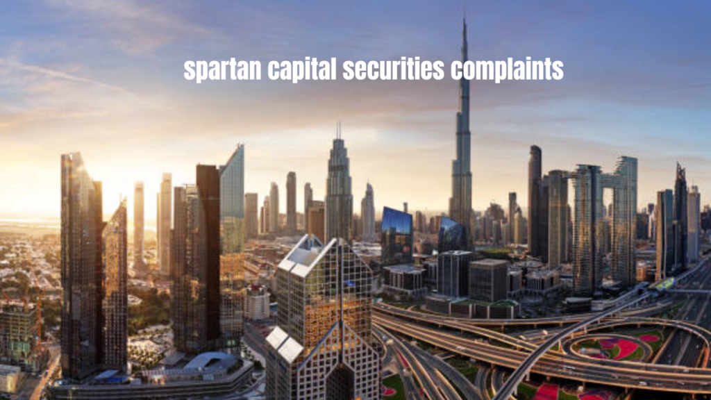 spartan capital securities complaints