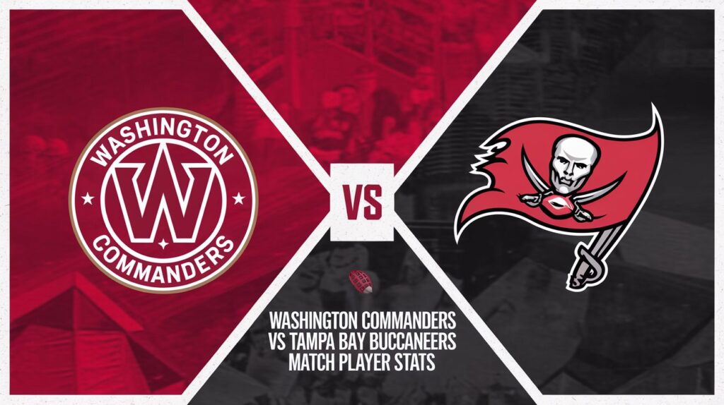 Washington Commanders vs Tampa Bay Buccaneers Match Player Stats