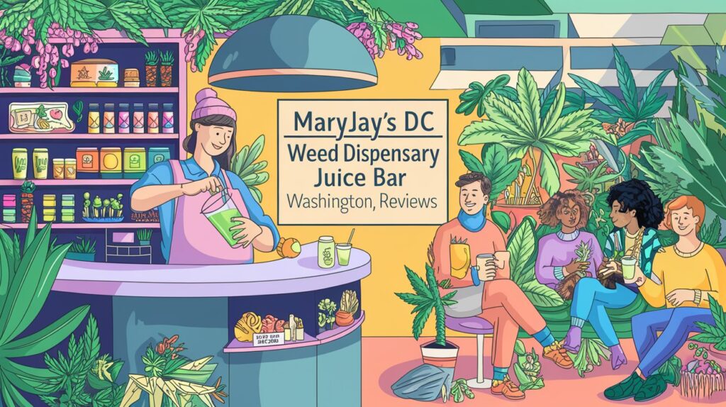 Maryjays DC Weed Dispensary Juice Bar Washington Reviews