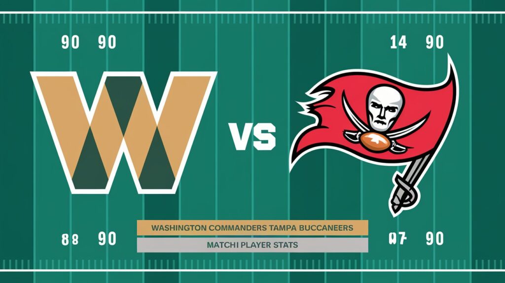 Washington Commanders vs Tampa Bay Buccaneers Match Player Stats