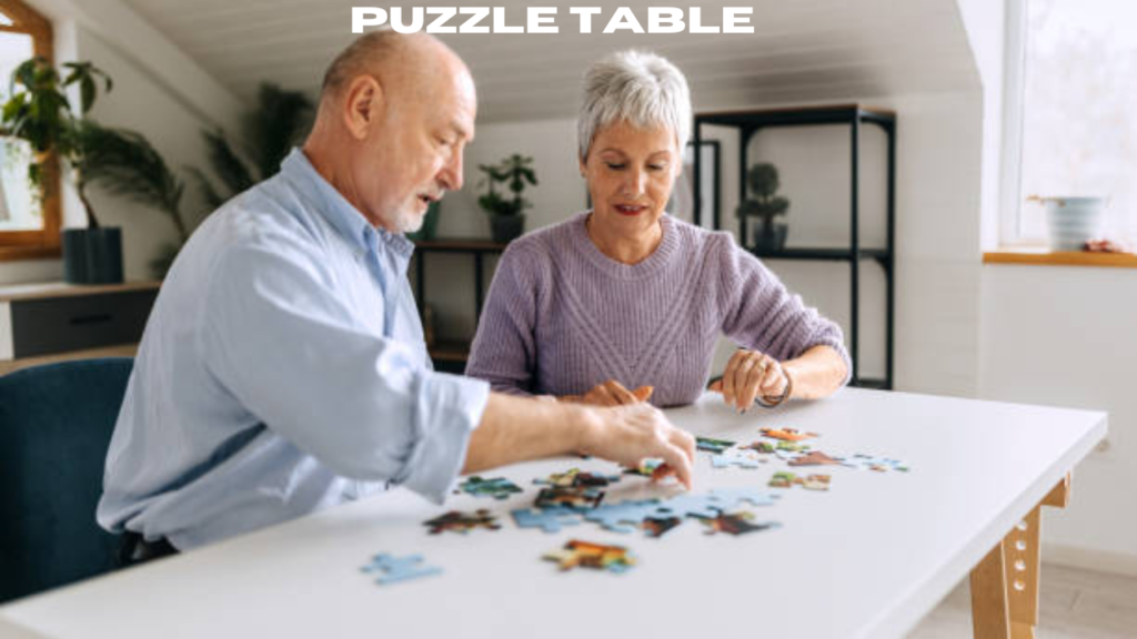 puzzle table