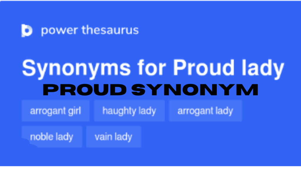 proud synonym