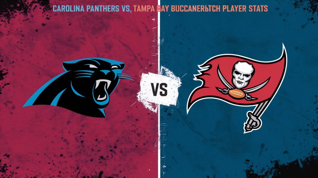 Carolina Panthers vs Tampa Bay Buccaneers Match Player Stats