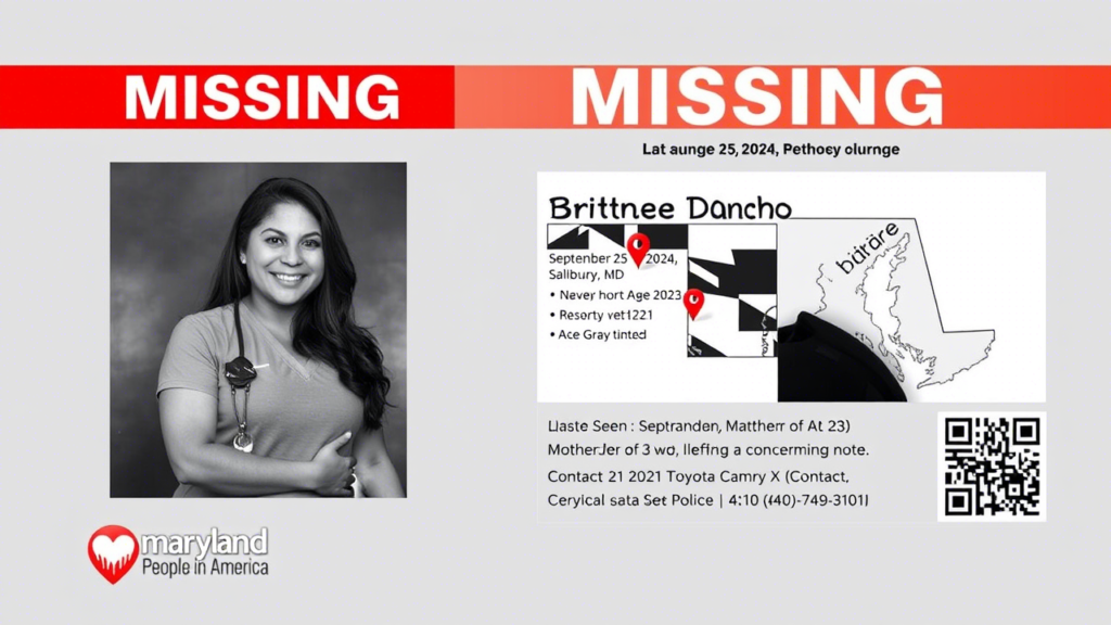 brittnee dancho missing maryland