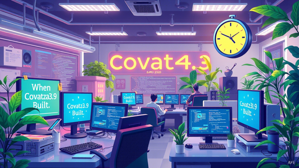 when Covatza3.9 software built