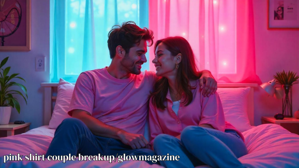 pink shirt couple breakup