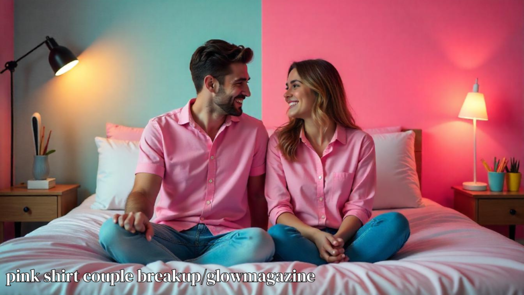 pink shirt couple breakup