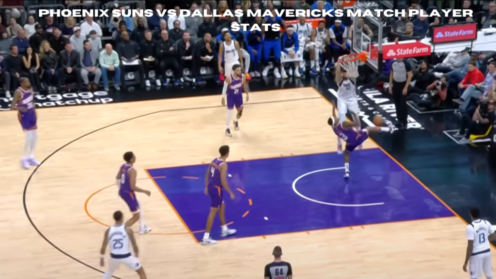 phoenix suns vs dallas mavericks match player stats