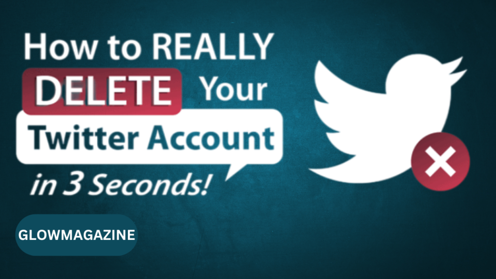 how to delete twitter account