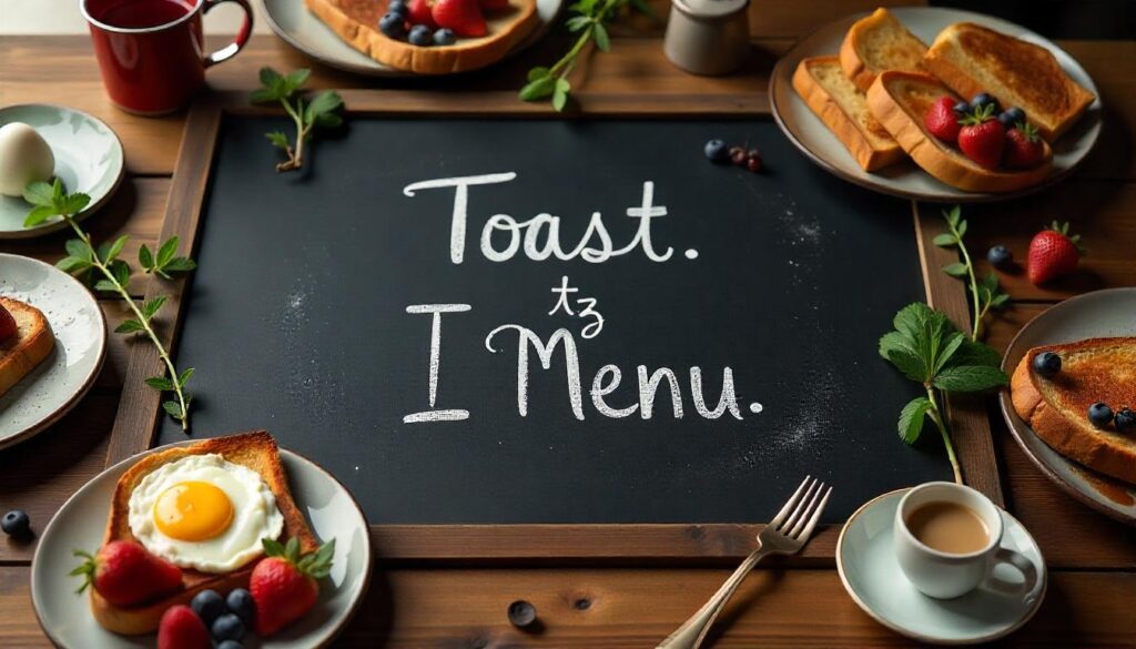 toast it iz menu