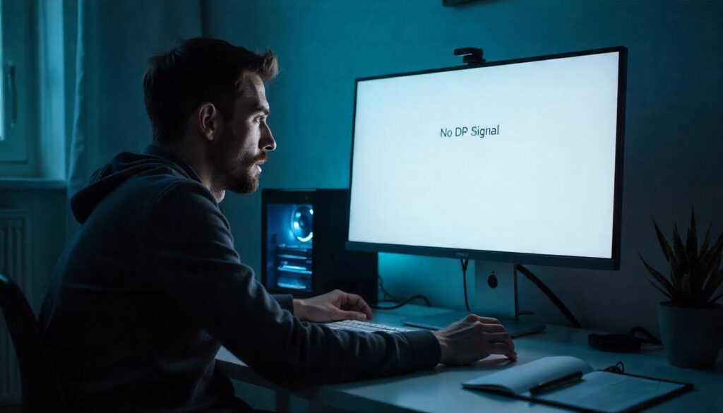 No dp signal from your device