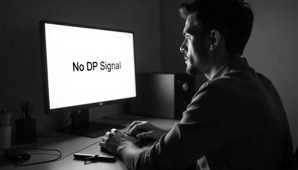 no dp signal from your device
