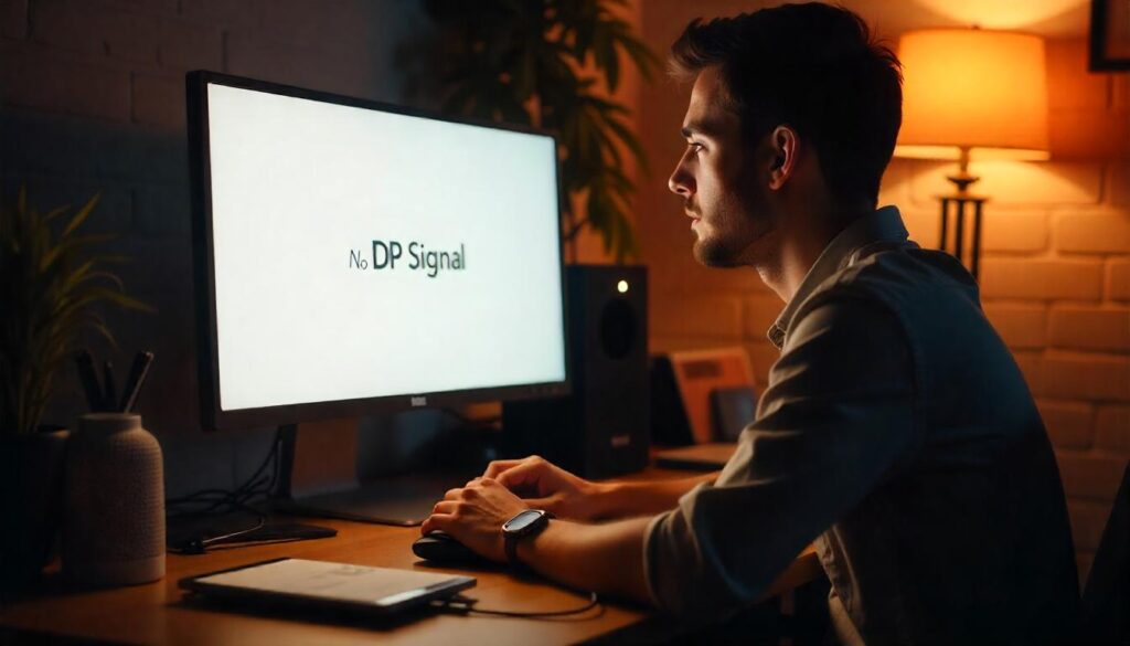 no dp signal from your device