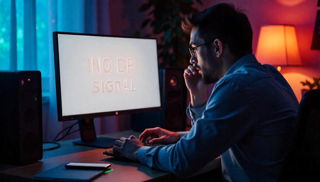 no dp signal from your device